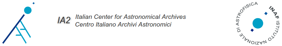 Italian Center for Astronomical Archives - IA2